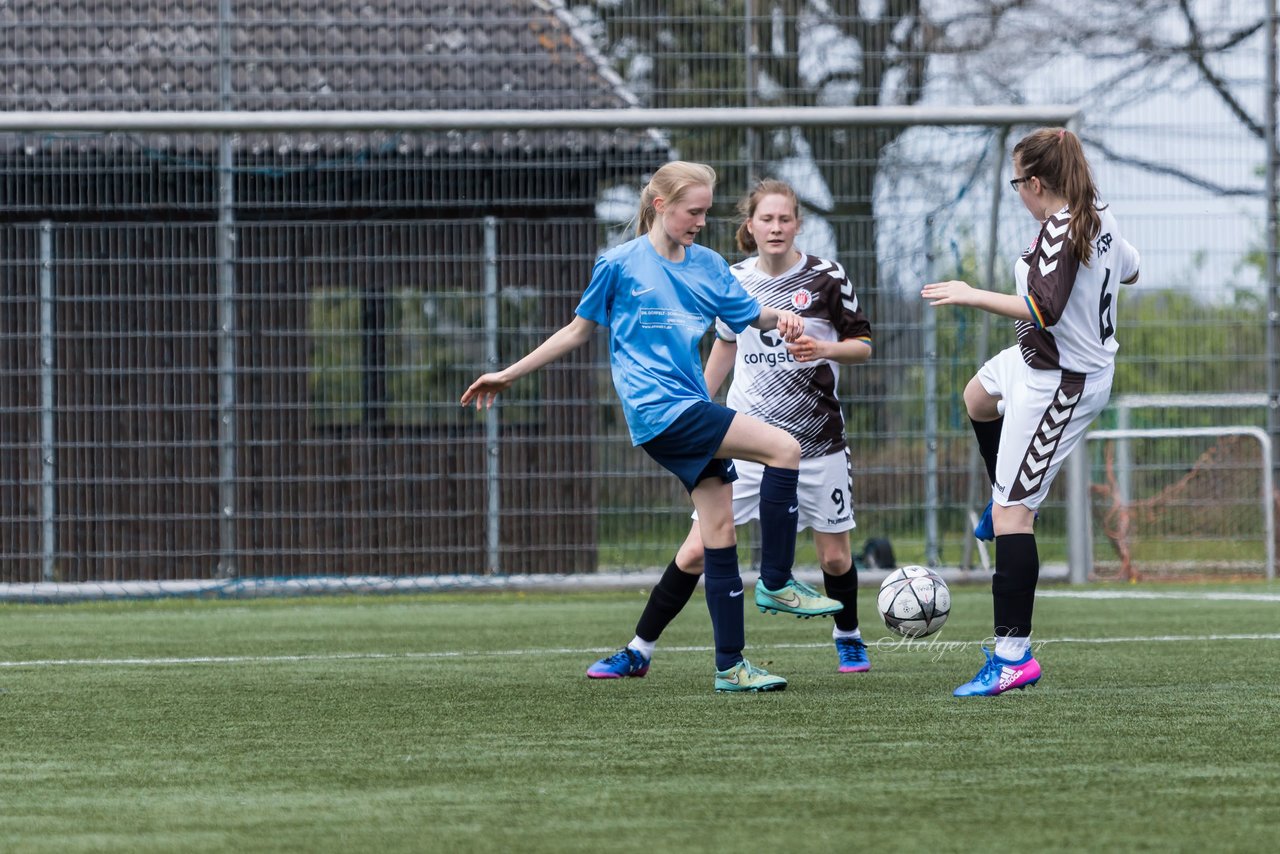 Bild 141 - B-Juniorinnen Ellerau - St. Pauli : Ergebnis: 1:1